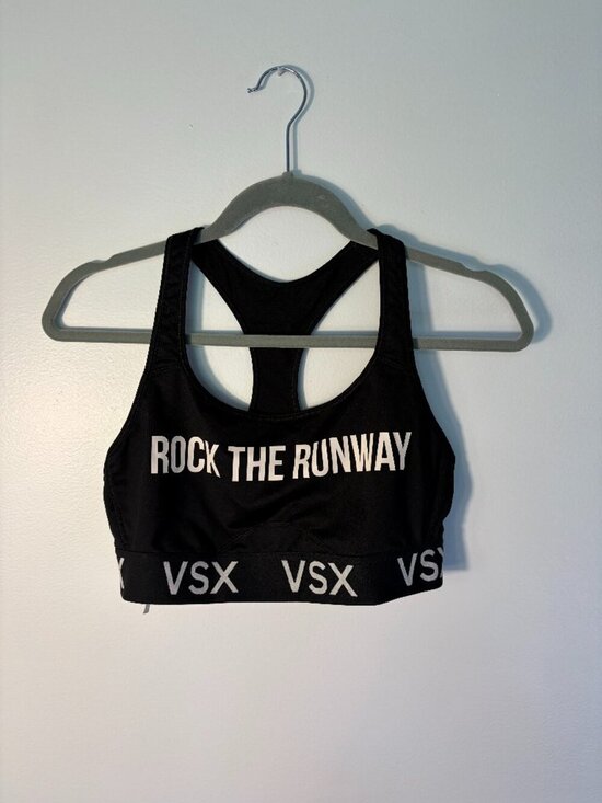 Victoria Sport Other - Victoria Secret Sport Rock The Runway Black Sports Bra